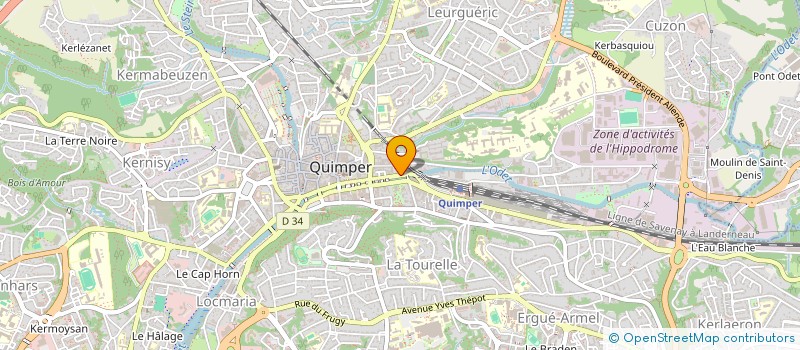 localisation de l'entreprise MONSIEUR SAT SHARMA à QUIMPER