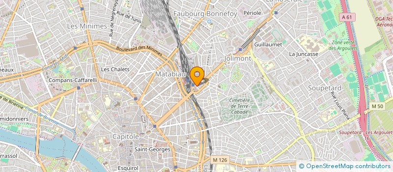 localisation de l'entreprise MONSIEUR SATENIN DIALLO  TOULOUSE