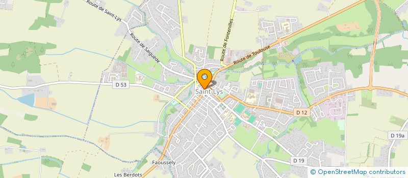 localisation de l'entreprise MONSIEUR SATHAMONY CHHIN  SAINT-LYS