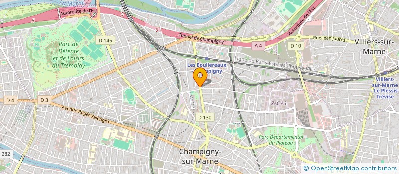 localisation de l'entreprise MONSIEUR SATHEESKUMAR THIVIANATHAN à CHAMPIGNY-SUR-MARNE