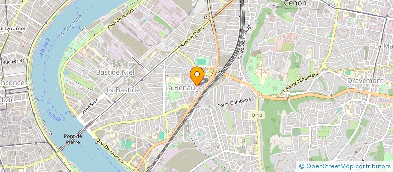 localisation de l'entreprise MONSIEUR SATIGUI SOW  BORDEAUX