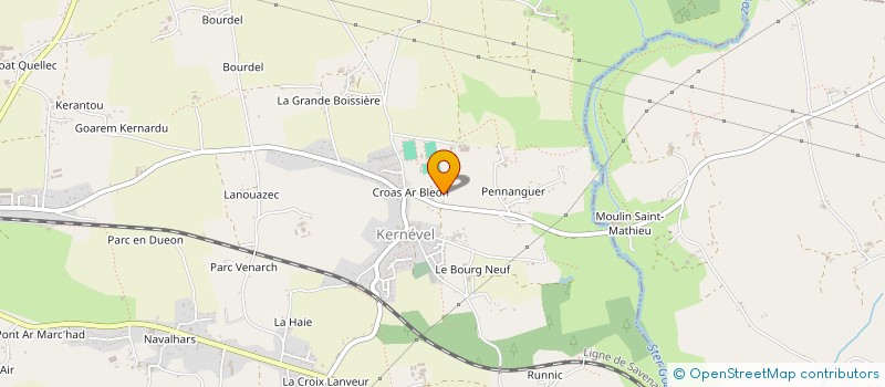 localisation de l'entreprise MONSIEUR SATILMIS CAPAROGLU  ROSPORDEN