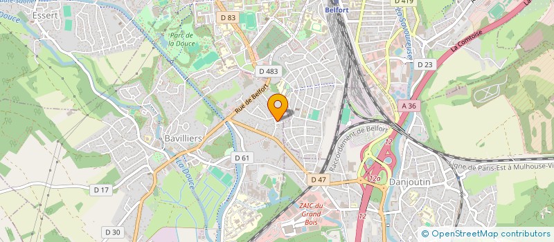 localisation de l'entreprise MONSIEUR SATILMIS ERYIGIT à BAVILLIERS