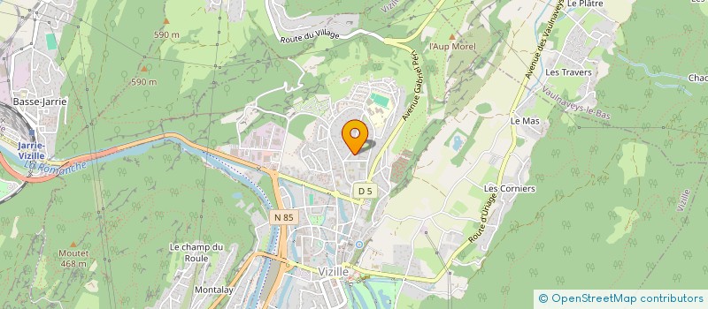 localisation de l'entreprise MONSIEUR SATILMIS KOCAK  VIZILLE