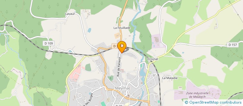 localisation de l'entreprise MONSIEUR SATILMIS TURKUT à MEYMAC