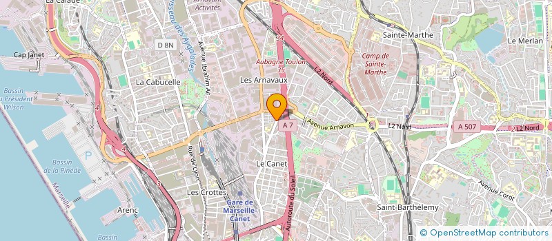 localisation de l'entreprise MONSIEUR SATSADA PHIMPHAVONG à MARSEILLE