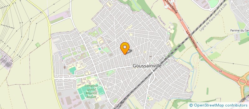 localisation de l'entreprise MONSIEUR SATTAR ABDUL  GOUSSAINVILLE