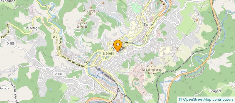 localisation de l'entreprise MONSIEUR SAUD AHMADZAI  TULLE