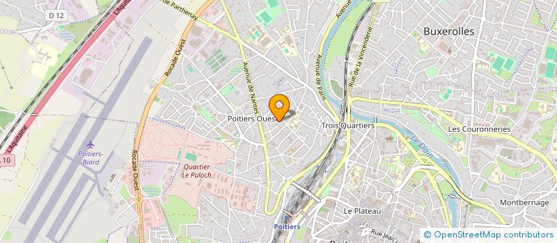 localisation de l'entreprise MONSIEUR SAUD RAHMAN  POITIERS