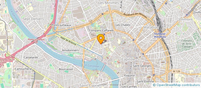 localisation de l'entreprise MONSIEUR SAUL CASTANEDA OCHOA à TOULOUSE