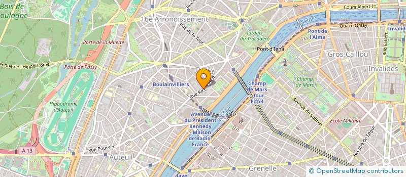 localisation de l'entreprise MONSIEUR SAUL GOUVEIA  PARIS