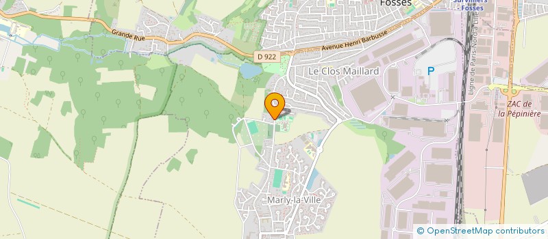 localisation de l'entreprise MONSIEUR SAUL LADOUCE  MARLY-LA-VILLE