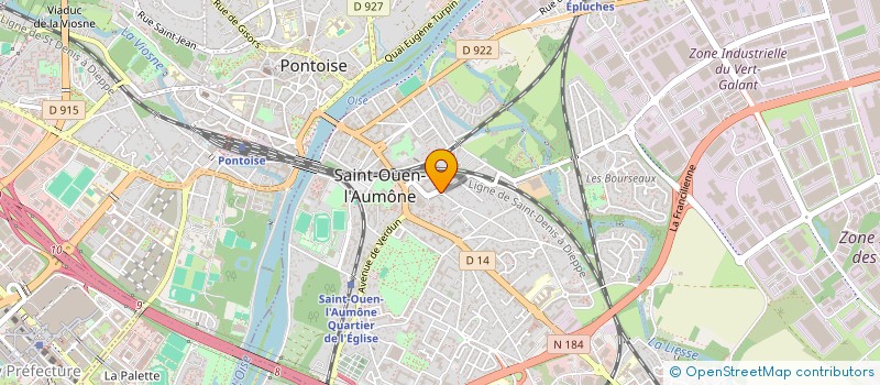 localisation de l'entreprise MONSIEUR SAULEMANN AZAD à SAINT-OUEN-L'AUMONE