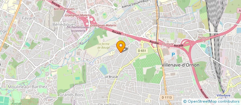 localisation de l'entreprise MONSIEUR SAULO MITROT  VILLENAVE-D'ORNON