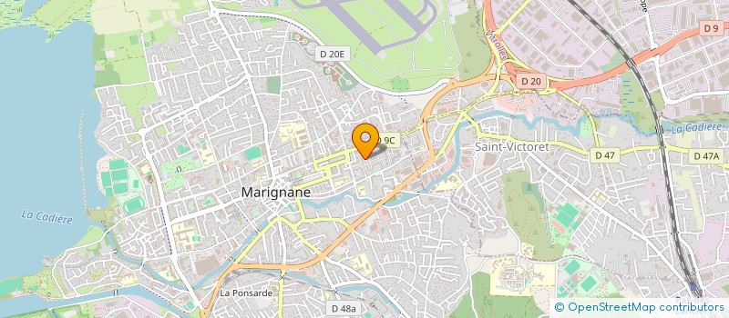 localisation de l'entreprise MONSIEUR SAURO PENA MEJIA à MARIGNANE