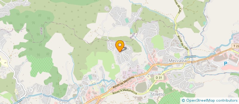 localisation de l'entreprise MONSIEUR SAUVEUR ANTHONY CRISTO  AJACCIO