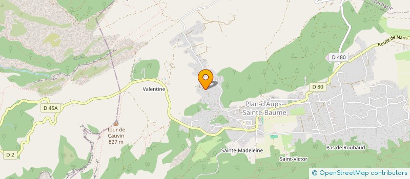 localisation de l'entreprise MONSIEUR SAUVEUR ANTOINE CARTA  TALLONE