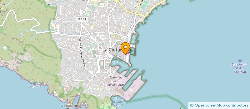 localisation de l'entreprise MONSIEUR SAUVEUR BARONE à LA CIOTAT