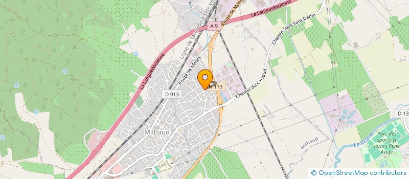 localisation de l'entreprise MONSIEUR SAUVEUR FELTRINO  MILHAUD