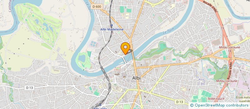 localisation de l'entreprise MONSIEUR SAUVEUR FERRARA à ALBI