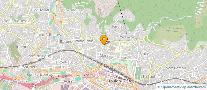 localisation de l'entreprise MONSIEUR SAUVEUR FILANCIA  TOULON