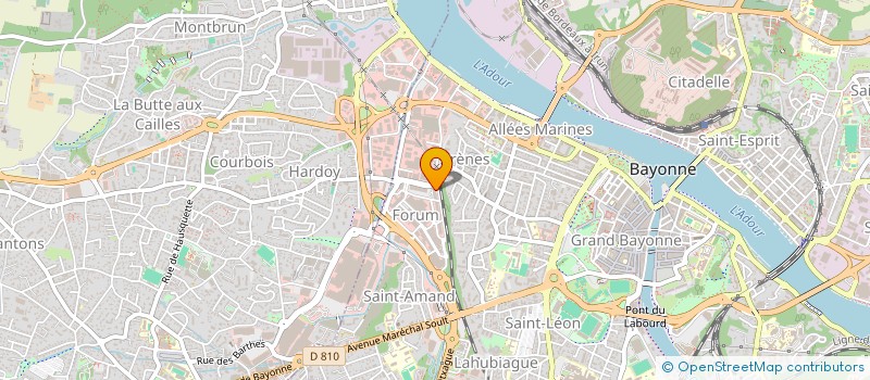 localisation de l'entreprise MONSIEUR SAUVEUR LUPINACCI à BAYONNE