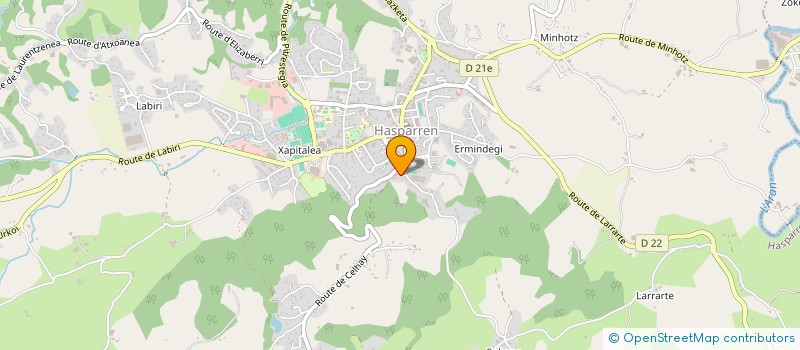 localisation de l'entreprise MONSIEUR SAUVEUR MARCARIE à HASPARREN