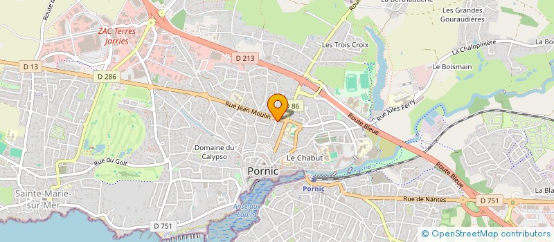 localisation de l'entreprise MONSIEUR SAUVEUR MORANTIN  PORNIC