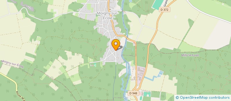 localisation de l'entreprise MONSIEUR SAUVEUR PIANELLI  MOIGNY-SUR-ECOLE