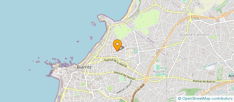 localisation de l'entreprise MONSIEUR SAUVEUR PRUNET à BIARRITZ