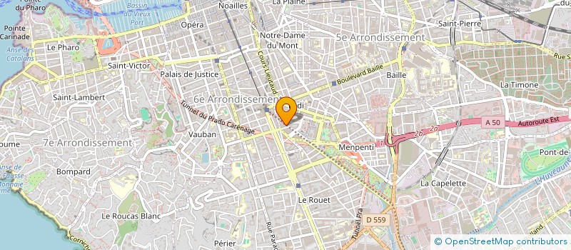 localisation de l'entreprise MONSIEUR SAUVEUR ROMANO à MARSEILLE
