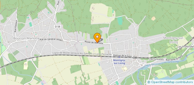 localisation de l'entreprise MONSIEUR SAVA LUKIC à MONTIGNY-SUR-LOING