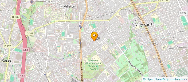 localisation de l'entreprise MONSIEUR SAVANE GBEHE  VITRY-SUR-SEINE