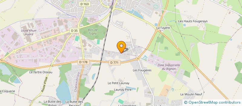 localisation de l'entreprise MONSIEUR SAVAS KILIG à CHATEAUBRIANT