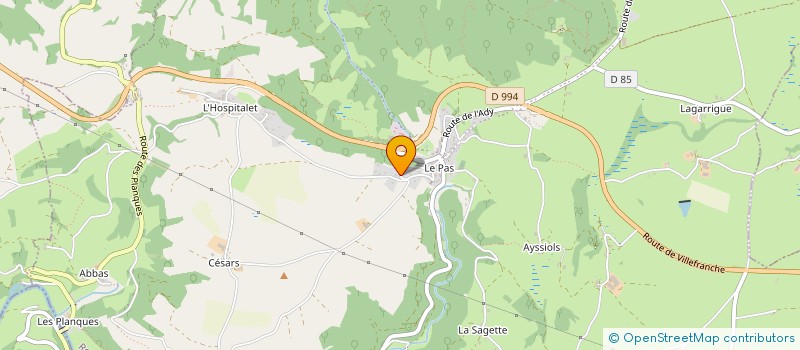 localisation de l'entreprise MONSIEUR SAVAS SAGLAM à DRUELLE BALSAC