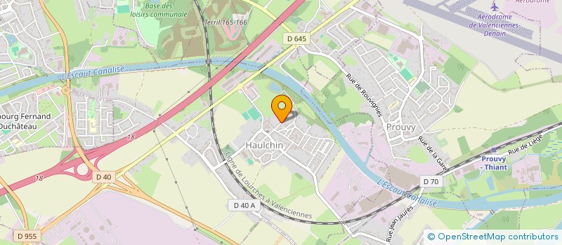 localisation de l'entreprise MONSIEUR SAVERIO PERRI  HAULCHIN