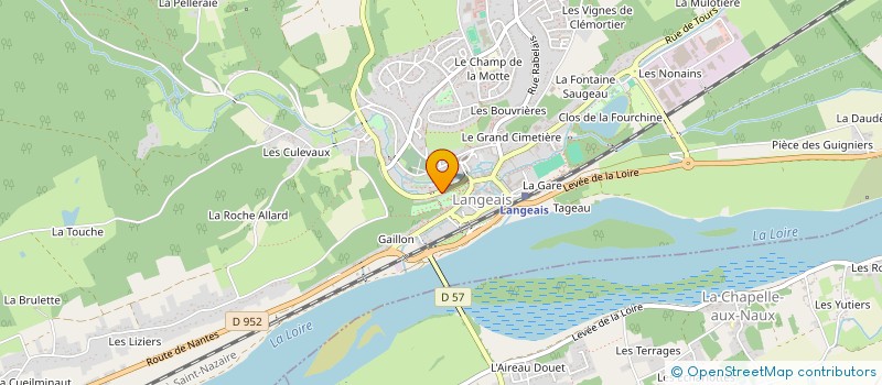 localisation de l'entreprise MONSIEUR SAVICE FABRE à LANGEAIS
