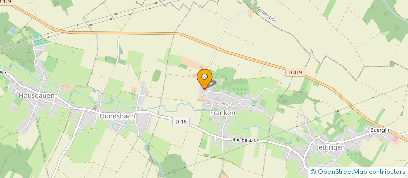 localisation de l'entreprise MONSIEUR SAVINIEN OBER  FRANKEN