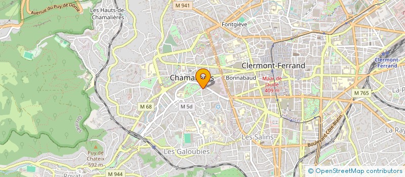 localisation de l'entreprise MONSIEUR SAVINO MONTRONE  CHAMALIERES