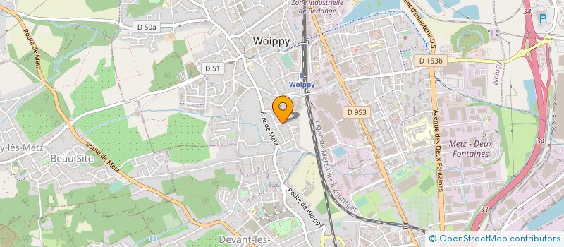 localisation de l'entreprise MONSIEUR SAVIO DICUONZO  WOIPPY