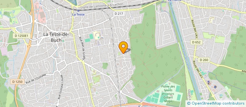 localisation de l'entreprise MONSIEUR SAVIO FAUDEMER à LA TESTE-DE-BUCH