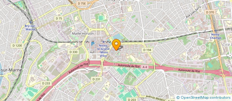 localisation de l'entreprise MONSIEUR SAVIRIMUTHU XAVIER PONRAJAH  NOISY-LE-GRAND