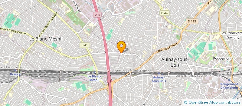 localisation de l'entreprise MONSIEUR SAVMIR PROZOROVSCHI à AULNAY-SOUS-BOIS