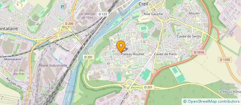 localisation de l'entreprise MONSIEUR SAWAL IHSAN ULLAH BURHAN  CREIL