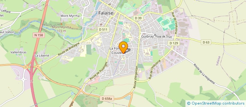 localisation de l'entreprise MONSIEUR SAYADYAN SAYADYAN  FALAISE