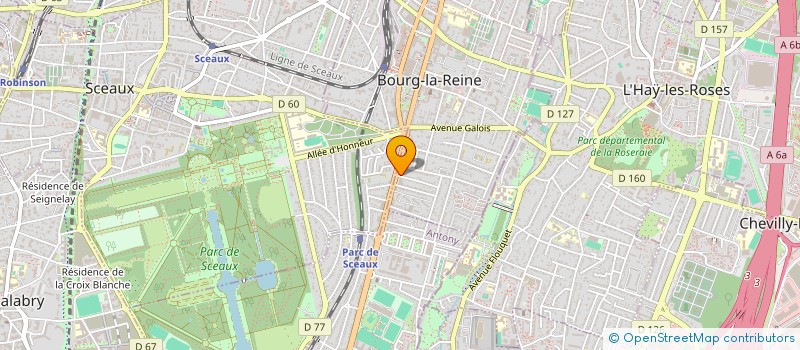 localisation de l'entreprise MONSIEUR SAYAH DHOUIMER à BOURG-LA-REINE