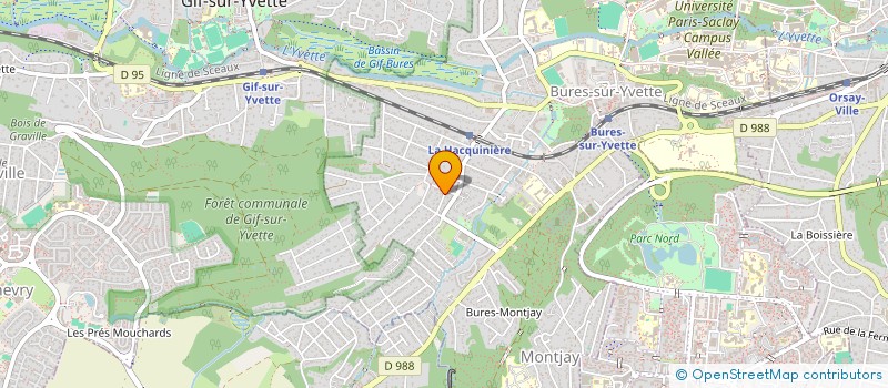 localisation de l'entreprise MONSIEUR SAYAH OUERIEMMI  BURES-SUR-YVETTE