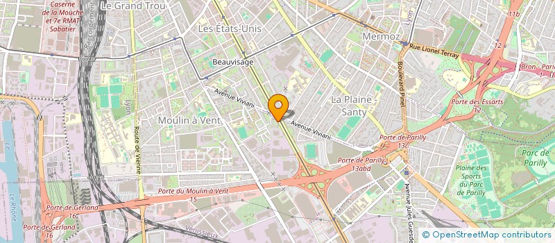 localisation de l'entreprise MONSIEUR SAYAH TARCHOUN  VENISSIEUX