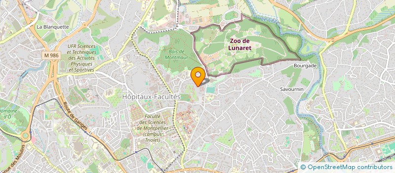 localisation de l'entreprise MONSIEUR SAYD BEN SEGHIR à MONTPELLIER