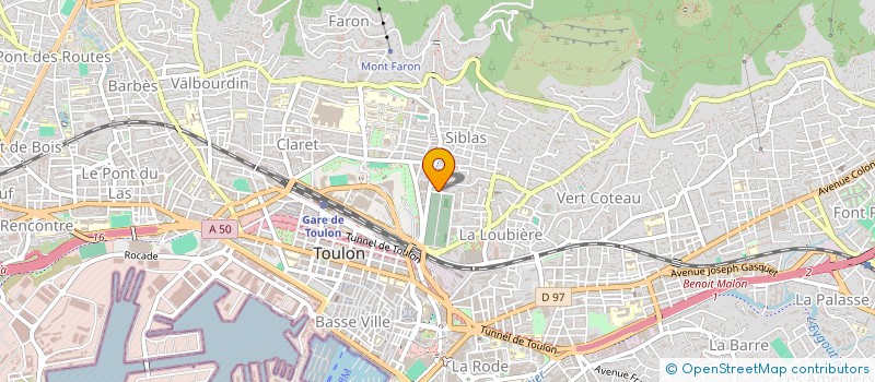 localisation de l'entreprise MONSIEUR SAYD ROHULLAH HUSSINI à TOULON
